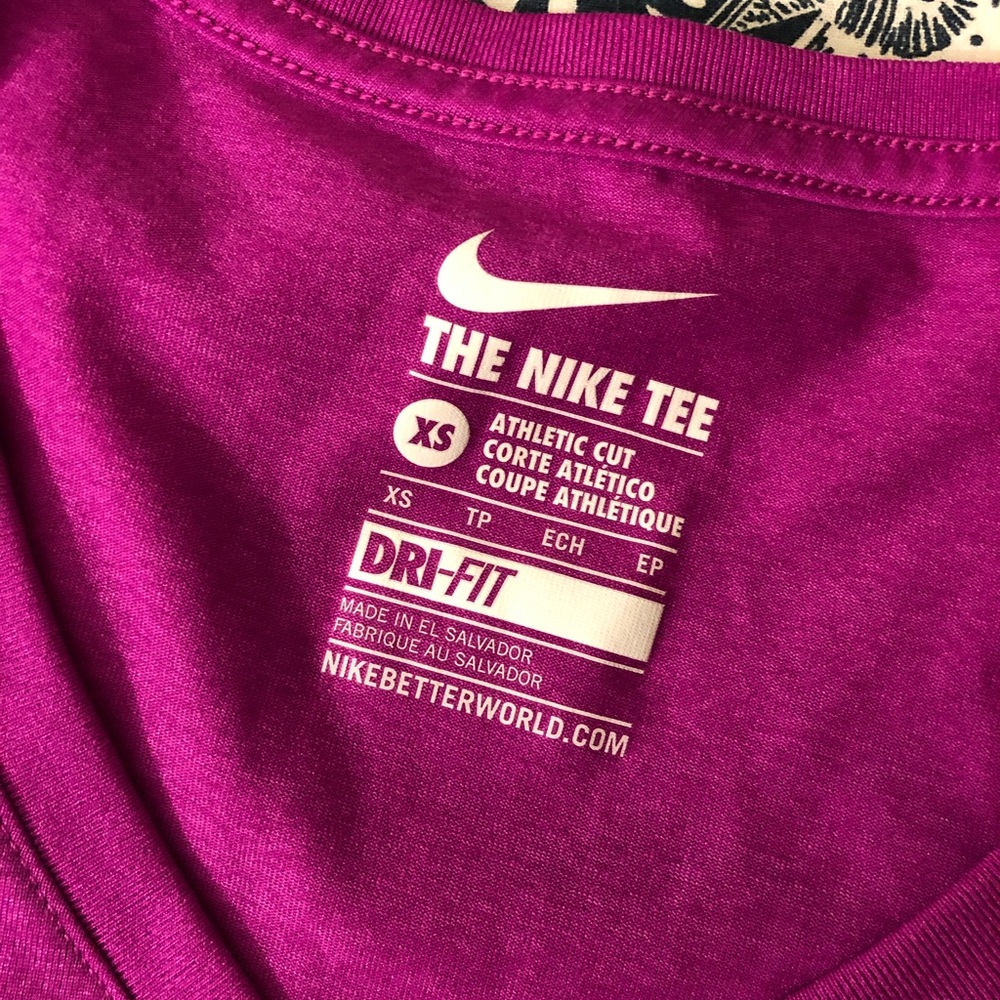 Nike work out tee